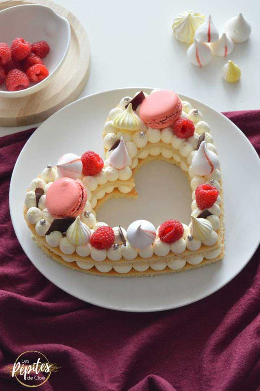  کیک تولد قلبی مردانه 