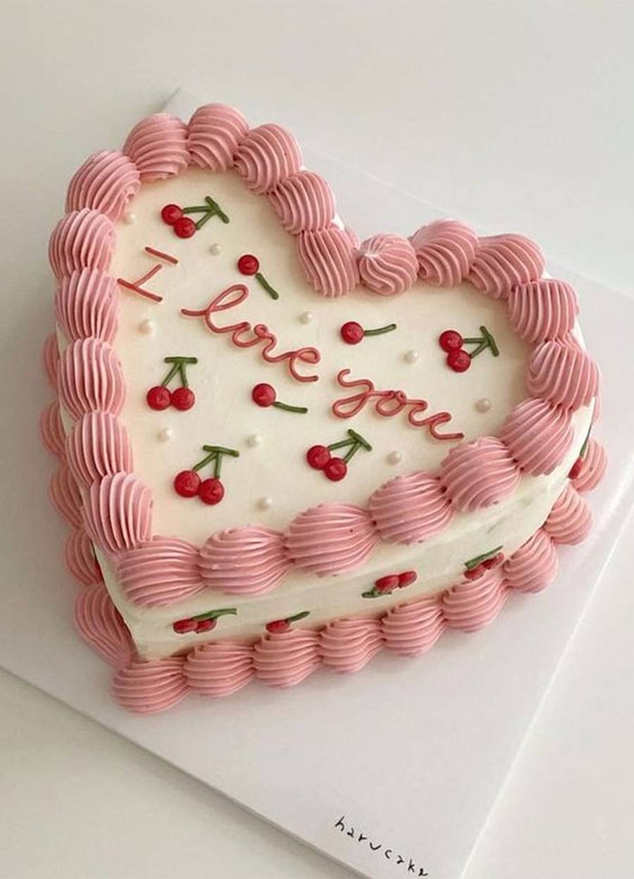 کیک تولد قلبی مردانه 